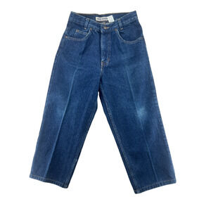 Vintage High Sierra Youth Straight Leg Jeans Size 14 Dark Wash Cotton Denim